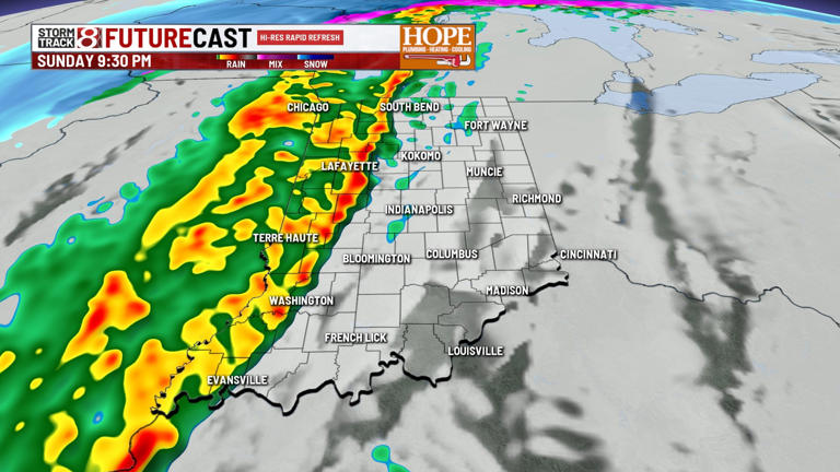 Line of strong storms expected late Sunday | Mar. 14, 2026