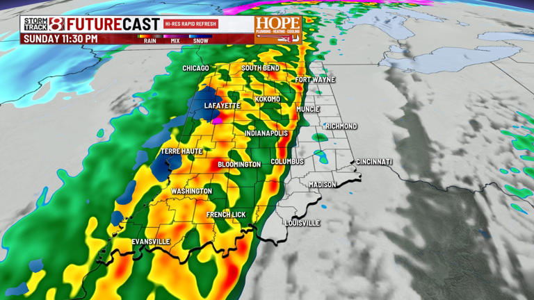 Line of strong storms expected late Sunday | Mar. 14, 2026