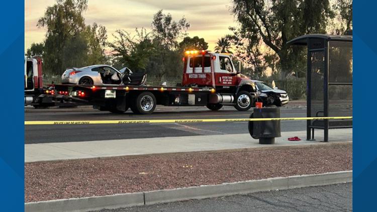 Passenger killed in west Phoenix crash; driver flees scene, police say