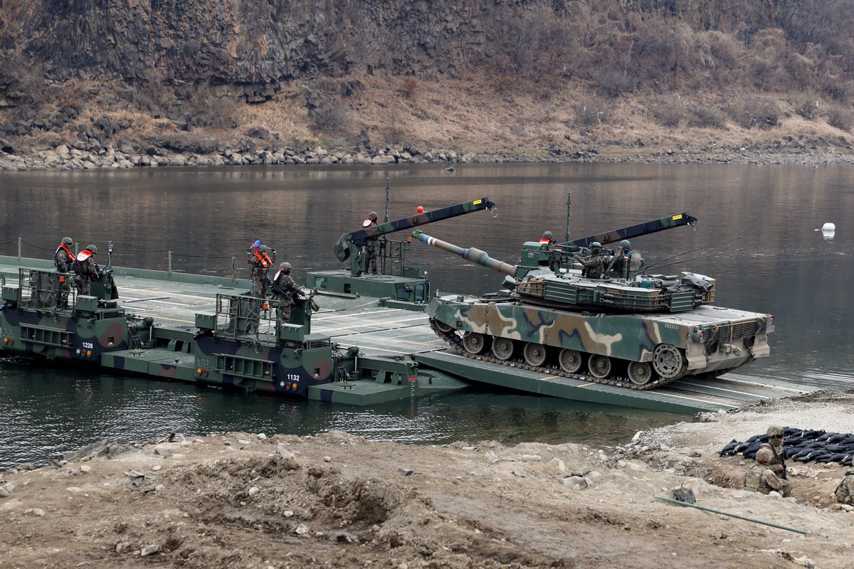North Korea fires about 10 ballistic missiles in massive show of force