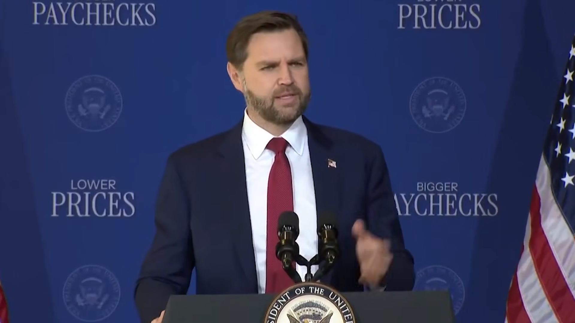 Tense moment live as JD Vance is questioned about Trump’s Iran strategy