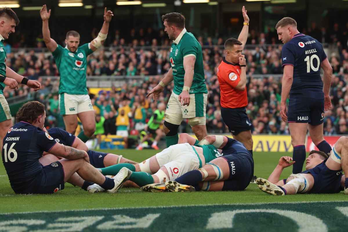 Ireland fall short in Six Nations title bid despite great Scotland win