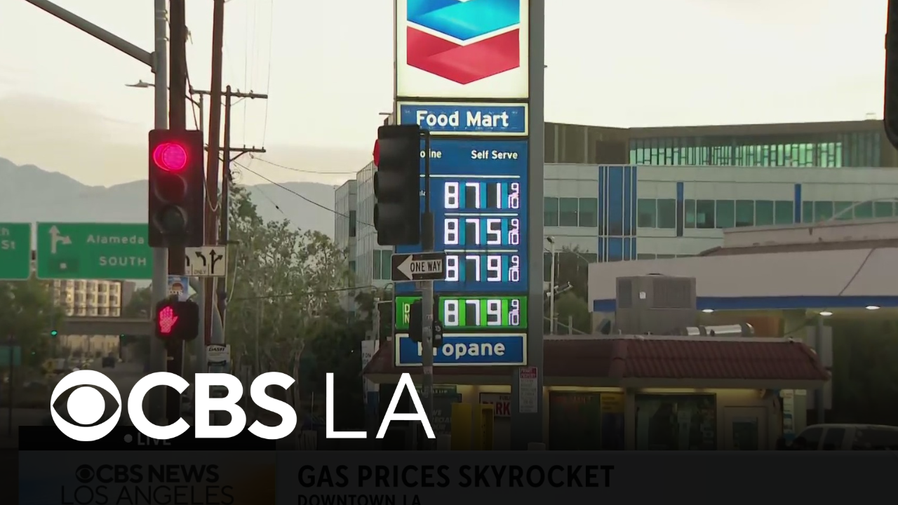 California gas prices continue to skyrocket amid war in Iran