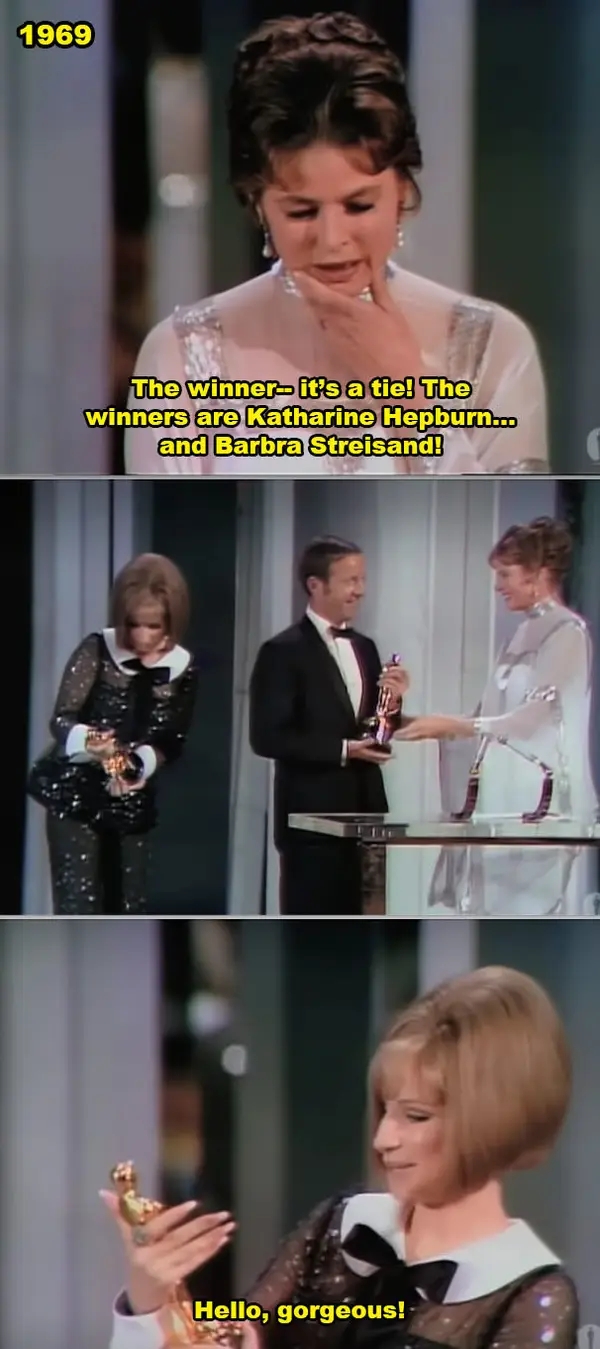 6 rare (and shocking) Oscar ties that literally left Hollywood speechless