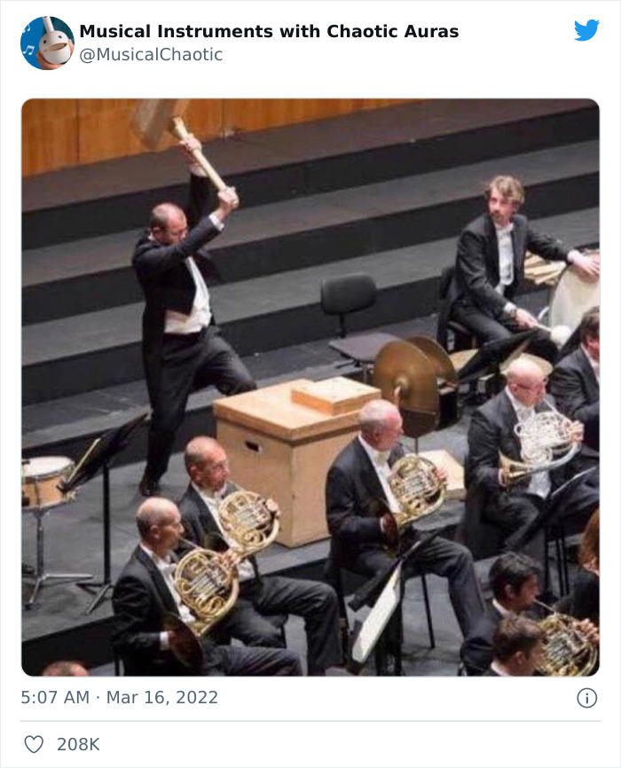 21 funny and bizarre pics from the “Musical Instruments With Chaotic ...