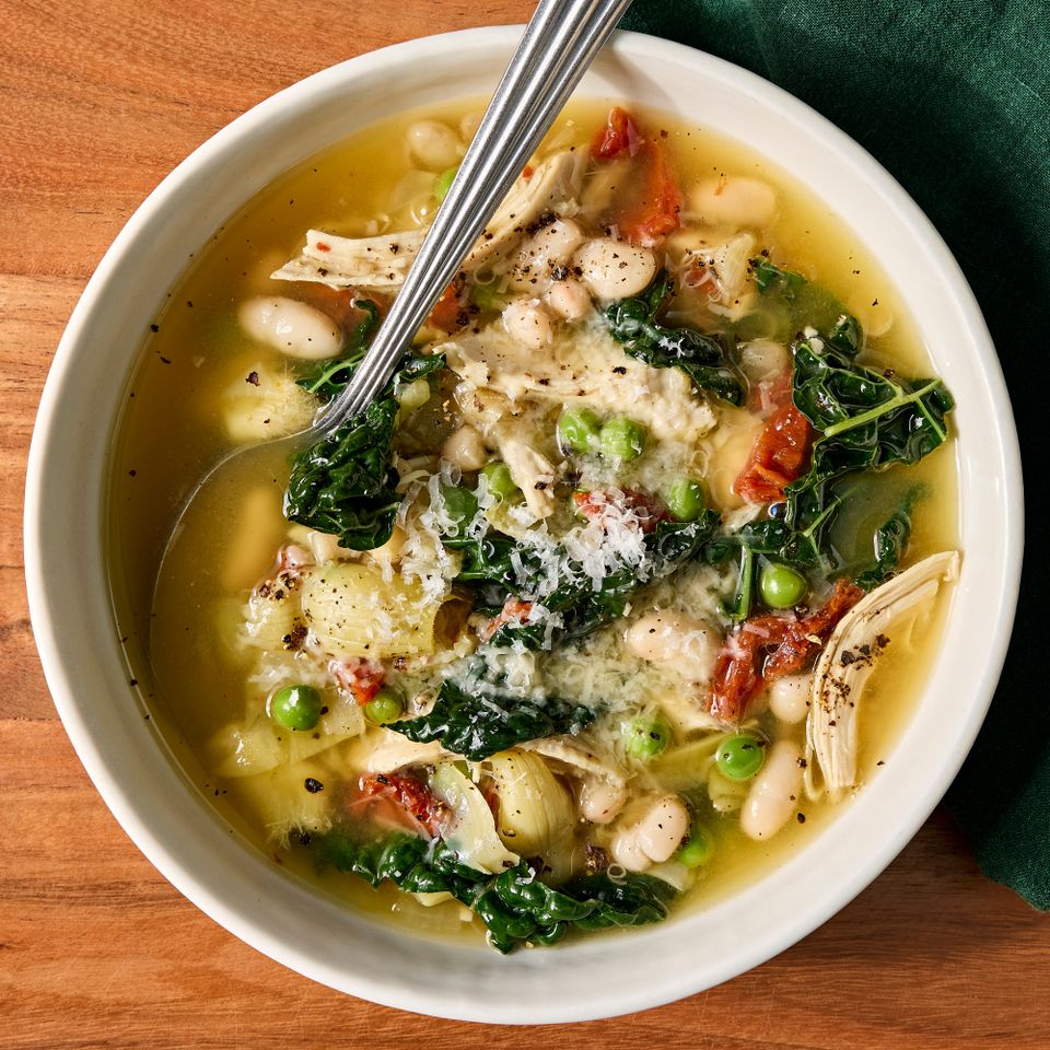 Recipe image of High-Protein High-Fiber Chicken Soup