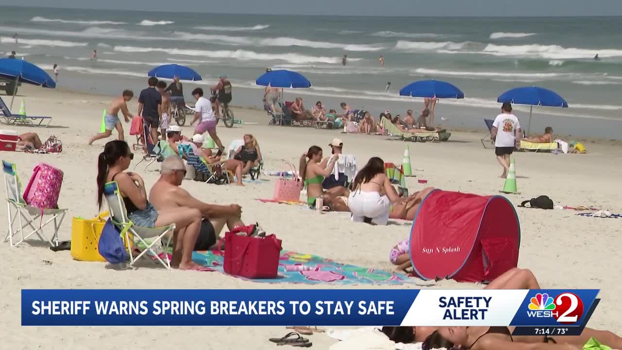 Volusia Sheriff's Office boosts patrols along coast as spring break begins