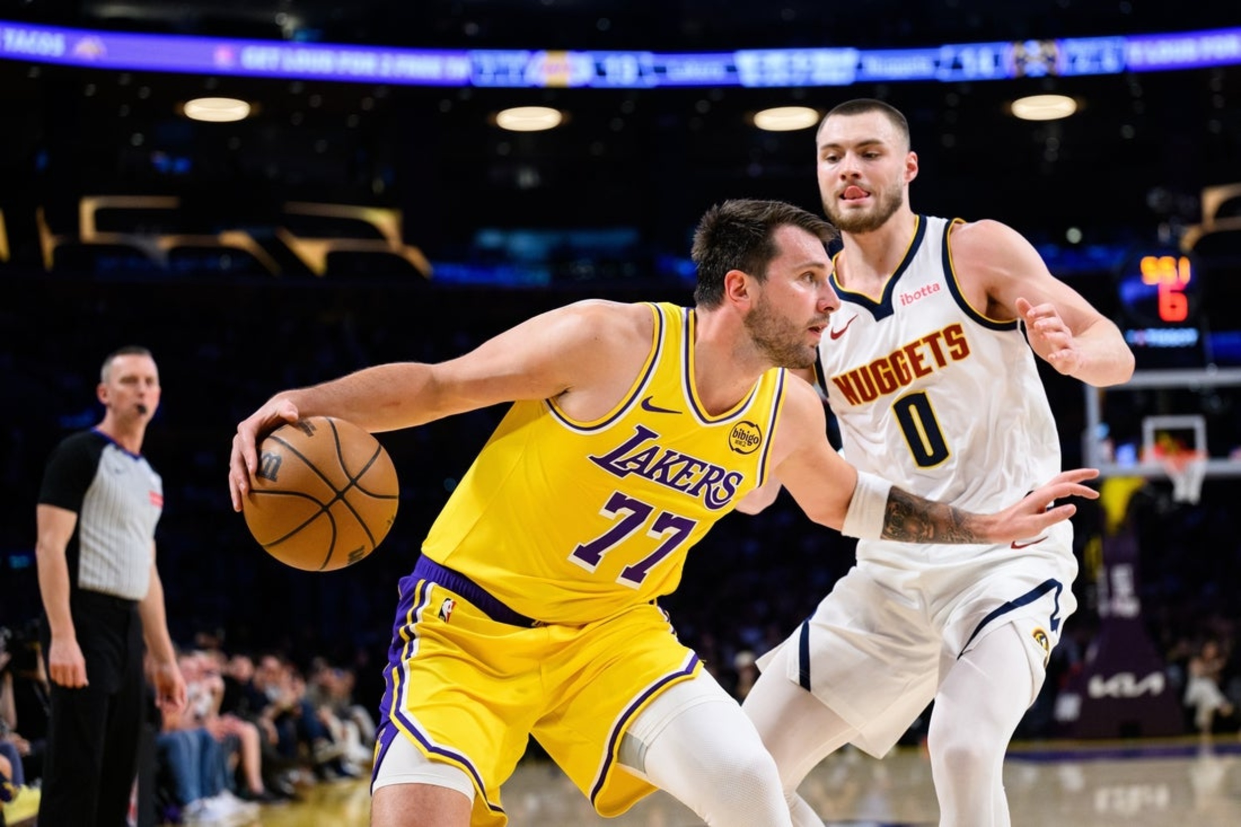 Lakers edge Nuggets in OT: Luka Doncic's last-second shot