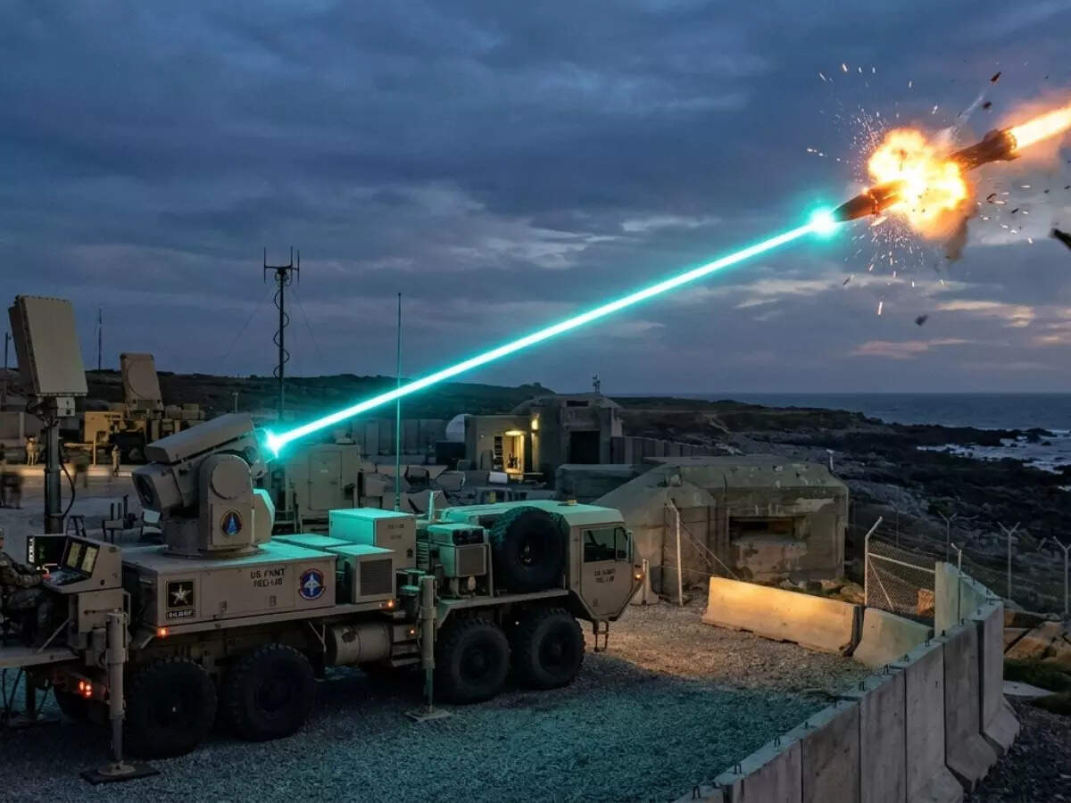 Why shoot a $3 million missile when a $3.50 laser can do the job ...