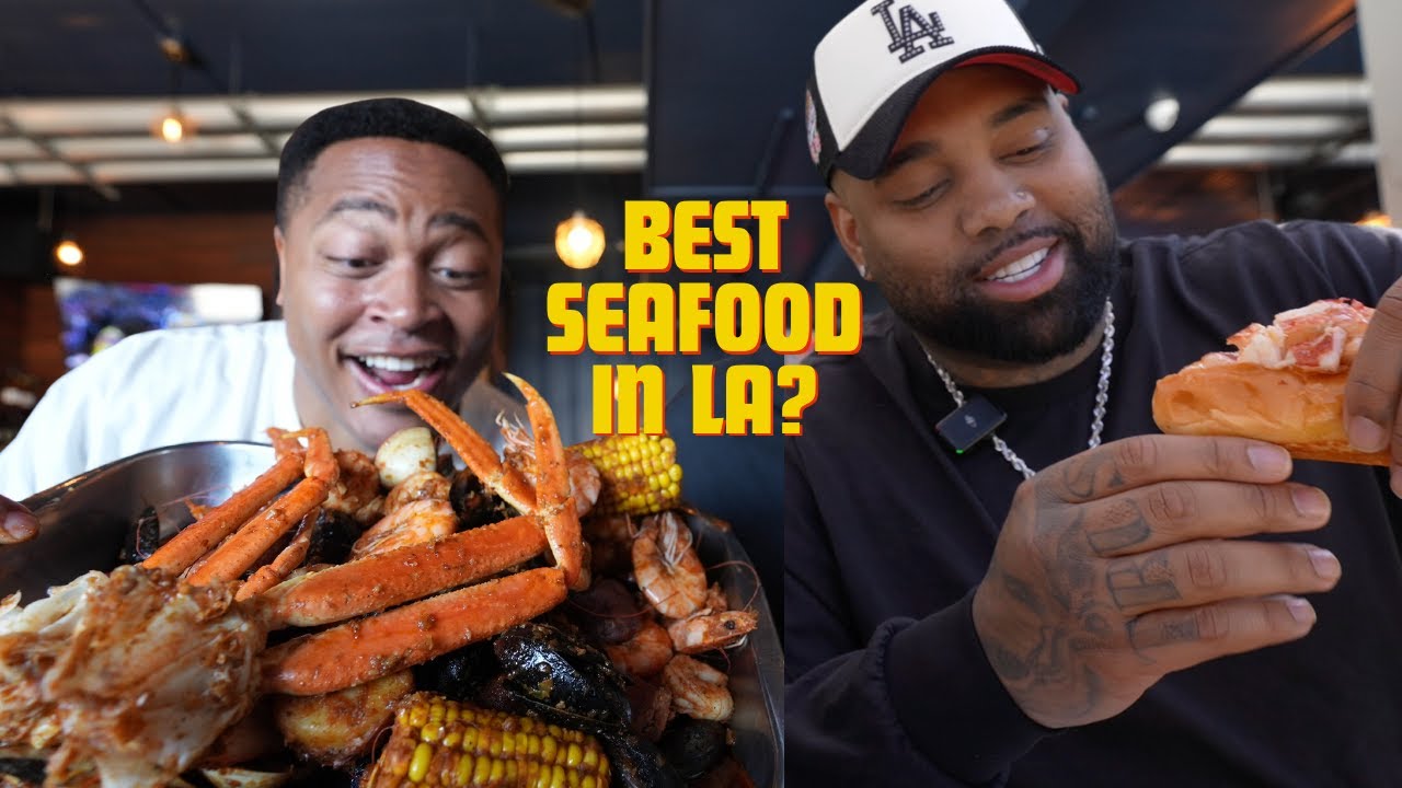 Trying the best seafood in LA