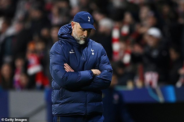 Tudor revealed the two shared a hug at half-time, claiming the situation 'finished there'