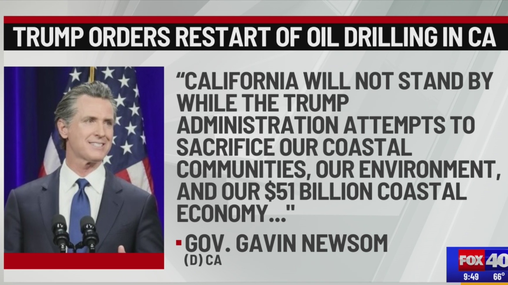 Trump orders restart of oil drilling in California