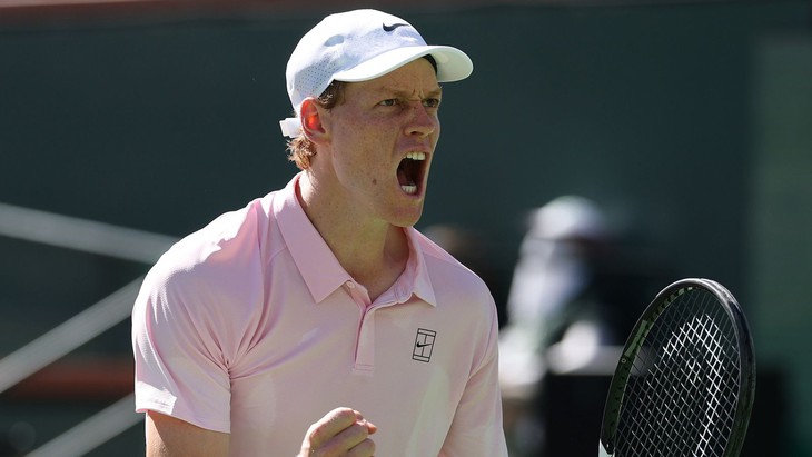 Sinner lần đầu vào chung kết Indian Wells