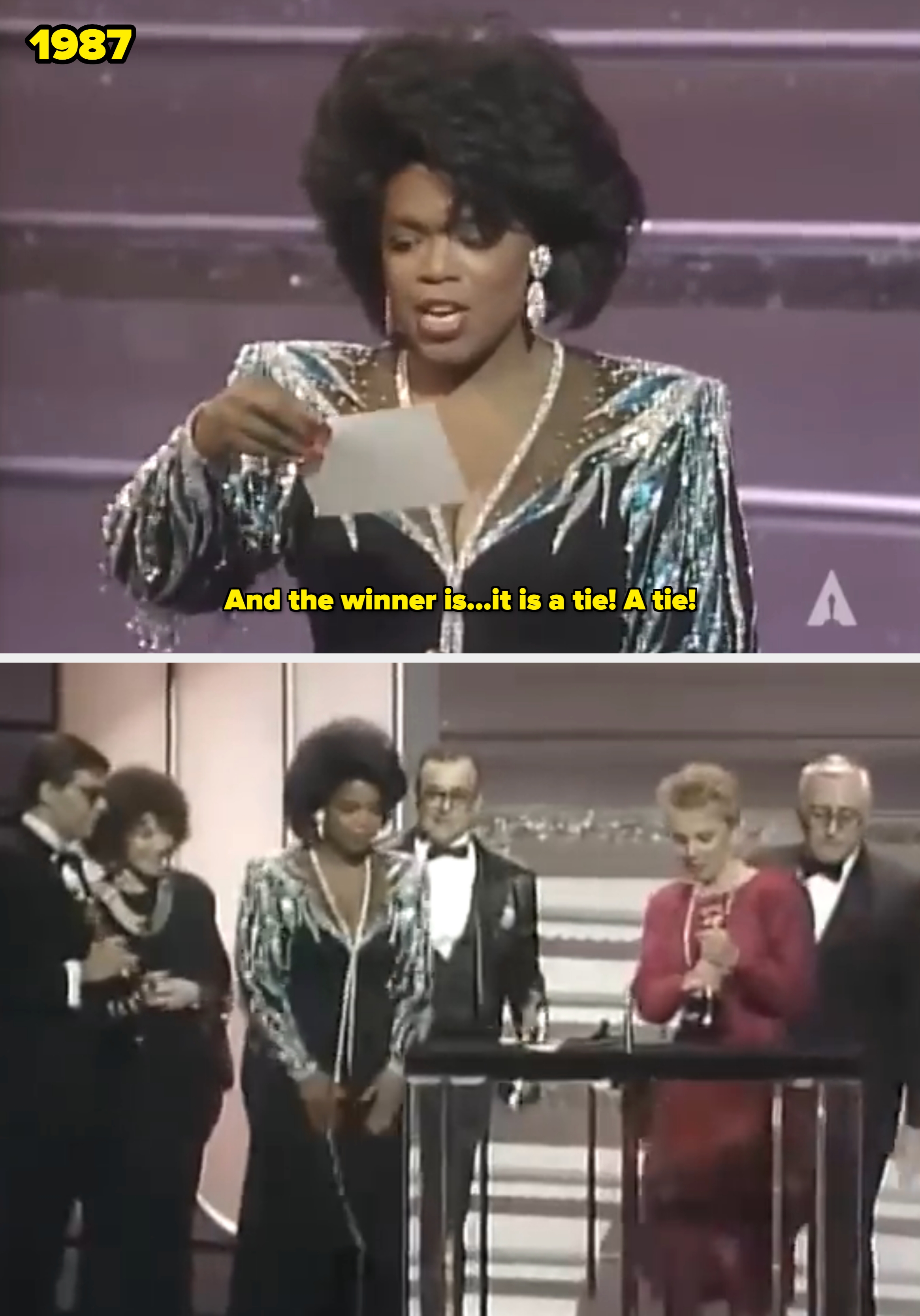 6 rare (and shocking) Oscar ties that literally left Hollywood speechless