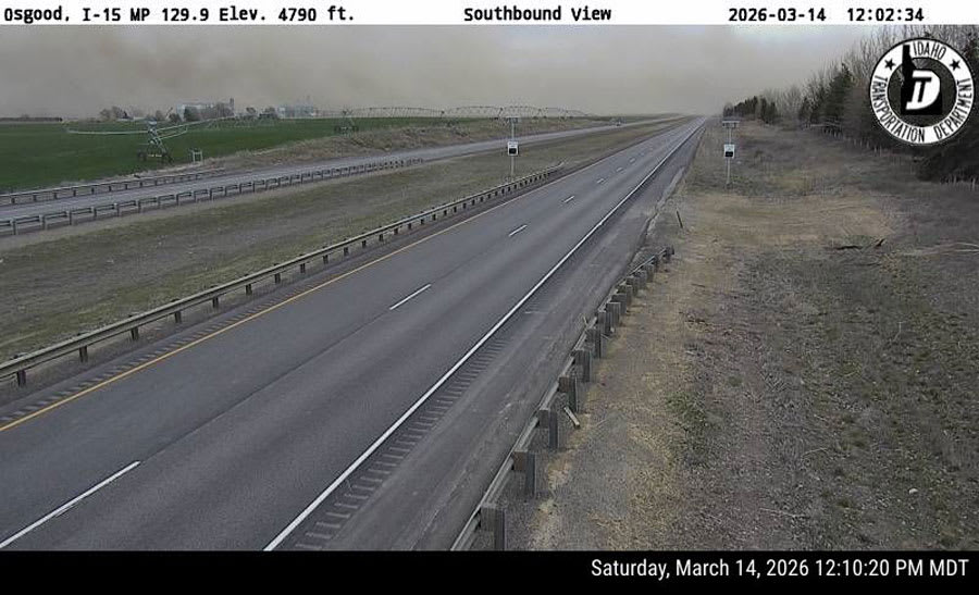 I-15 closure due to high winds and dust storm