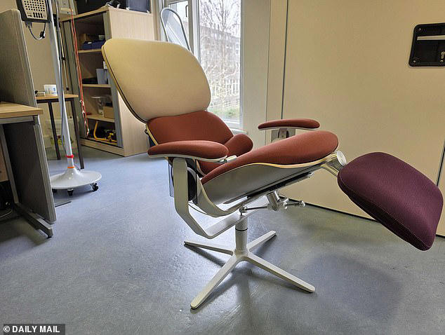 I sat on a £9,000 chair that dissociates your brain from your body ...