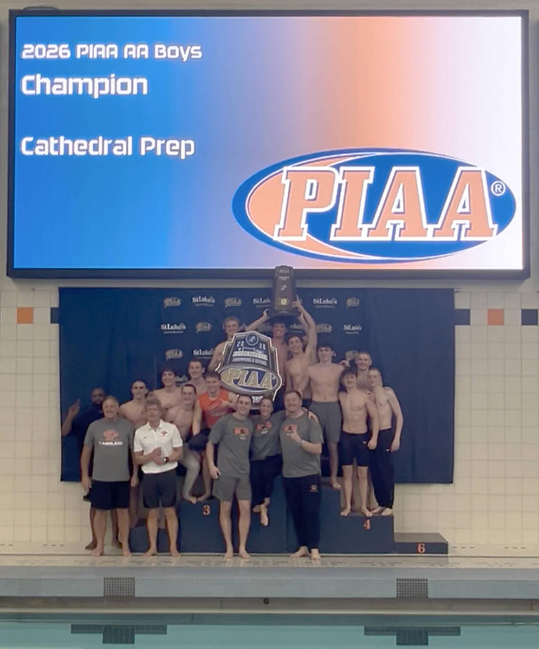 Cathedral Prep boys swimming/diving team wins fourth PIAA championship