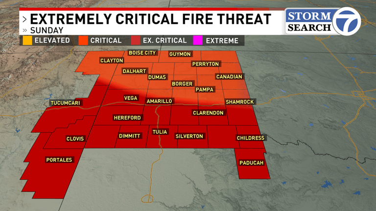 Severe wind gusts, extremely critical fire weather, and blowing dust ...