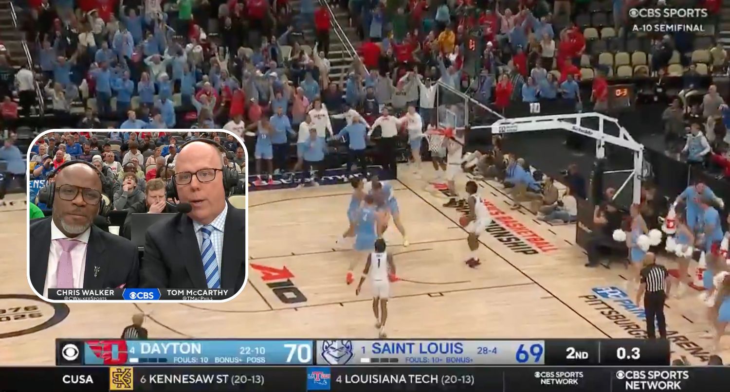 CBS announcers can't believe insane finish