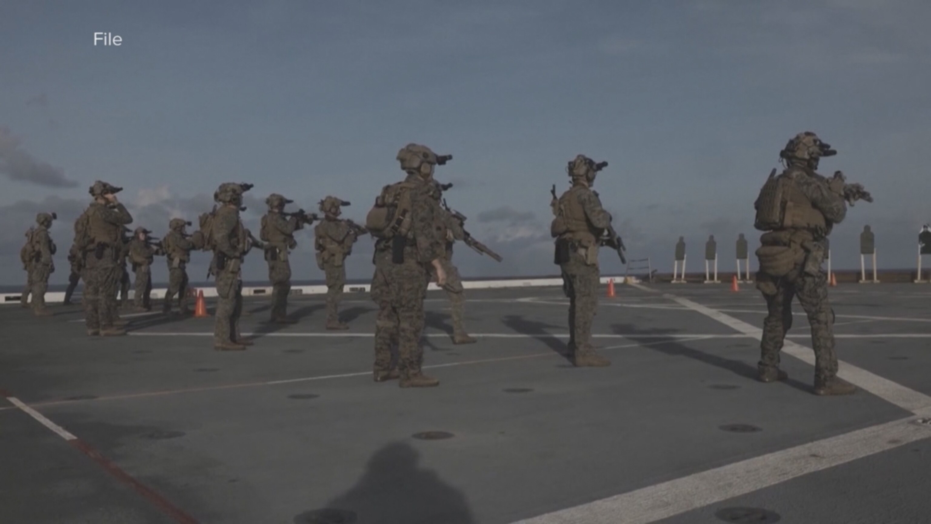 US deploys Marines to the Middle East