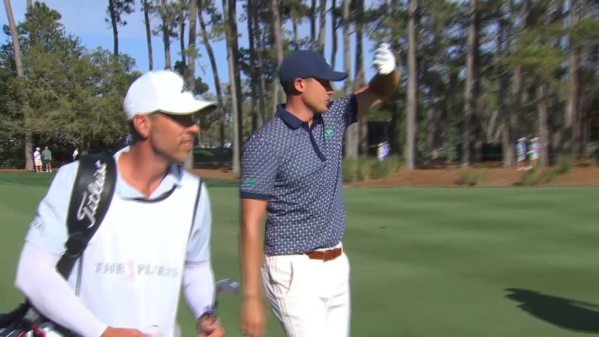 Aberg leads by 3 after third round at TPC Sawgrass