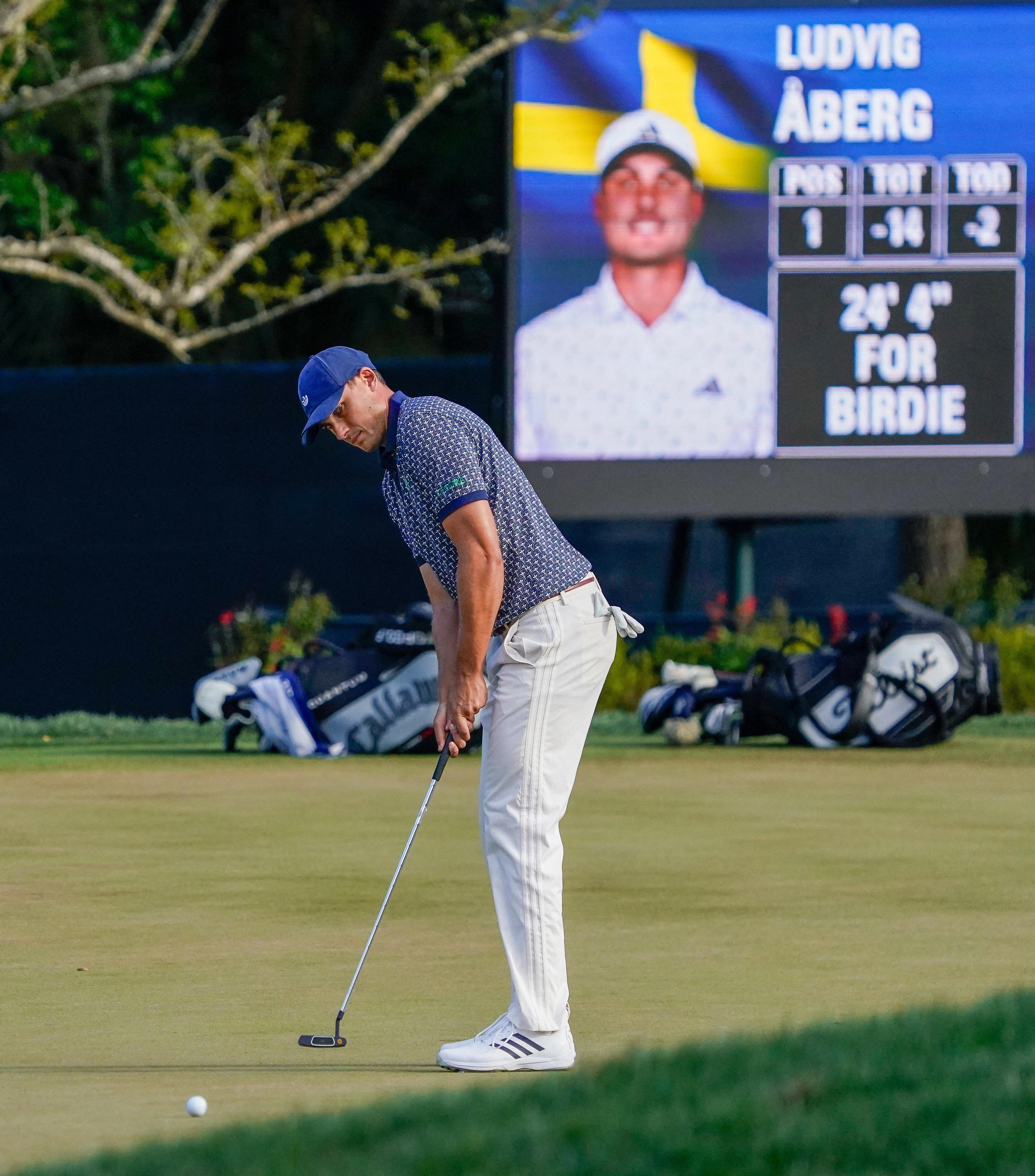 Golf roundup: Ludvig Aberg increases Players lead to three