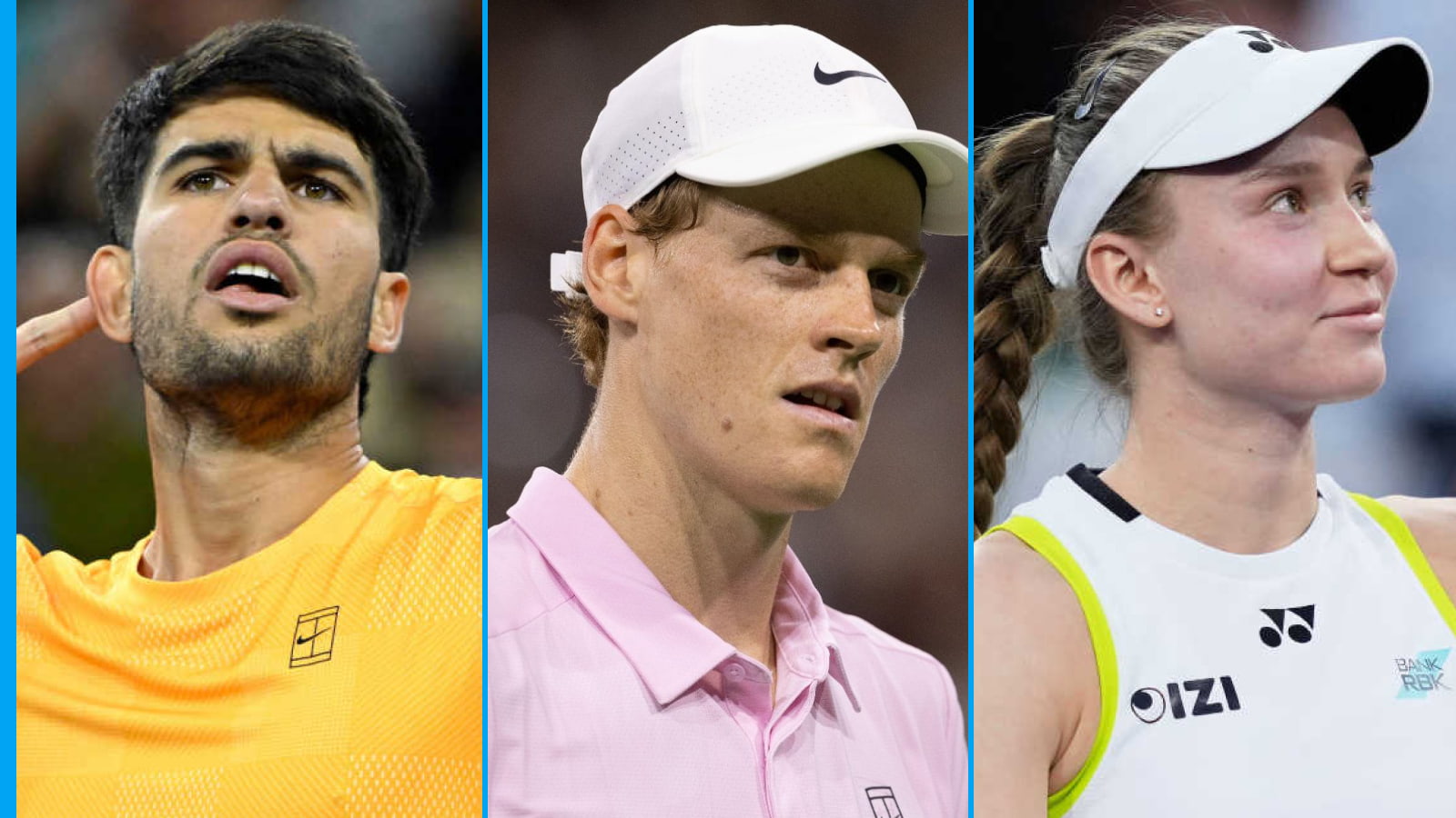 Alcaraz stunned as Sinner gains ground, Rybakina’s advantage, Swiatek breaks silence – Indian Wells roundup<br>