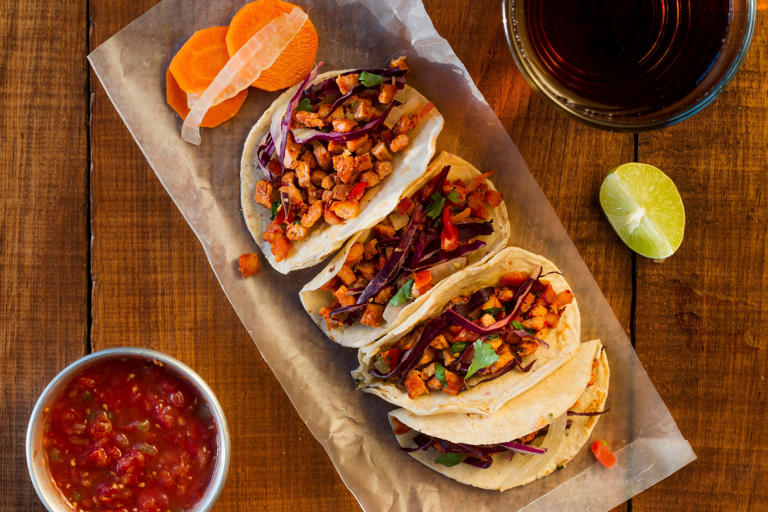 El taco de pastor es el más consumido. Foto: Freepik