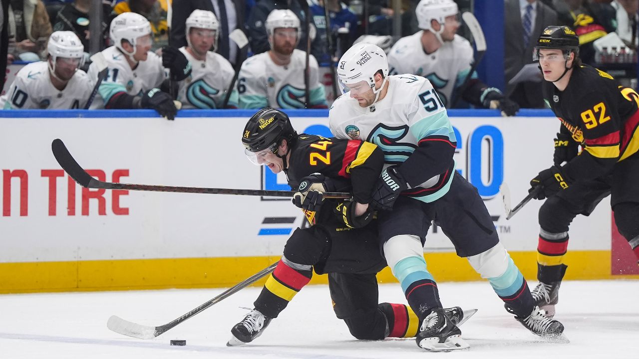 Still learning how to win, young Canucks fall flat against Kraken