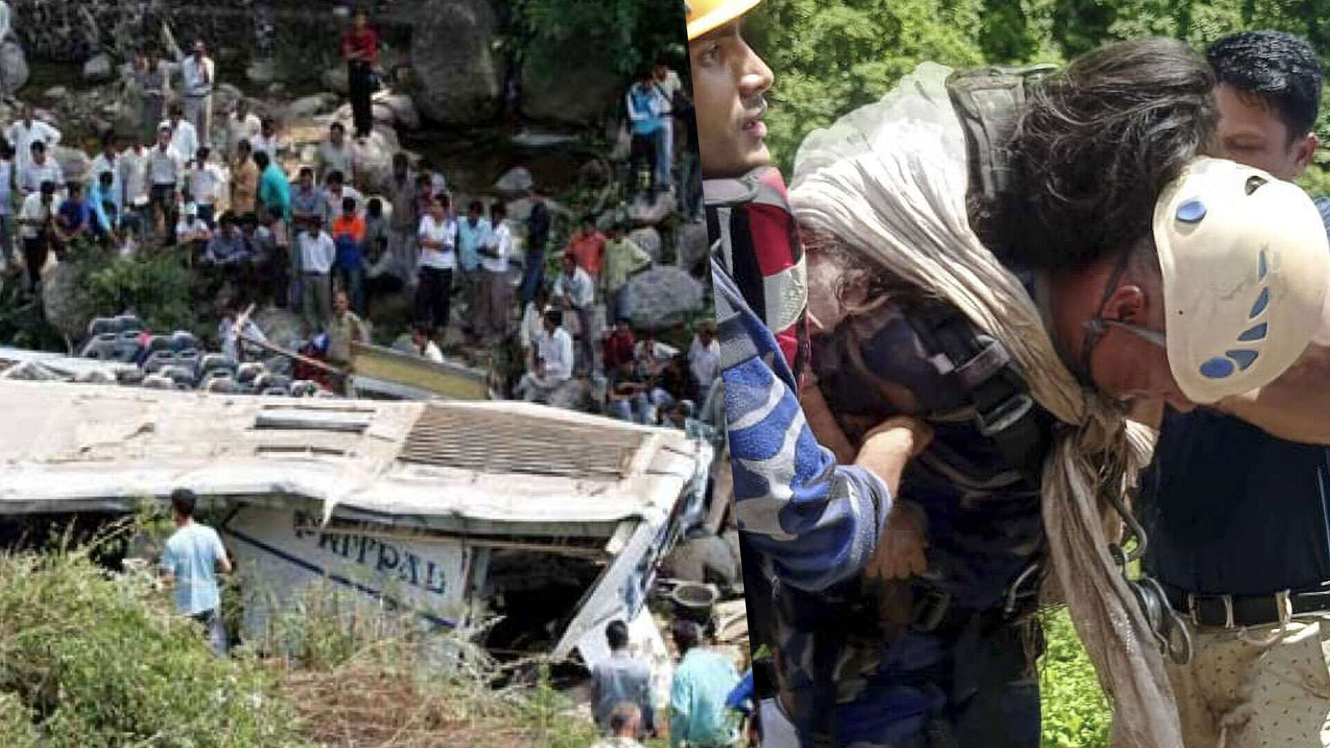7 Indian pilgrims killed, several injured after bus slips off mountain ...