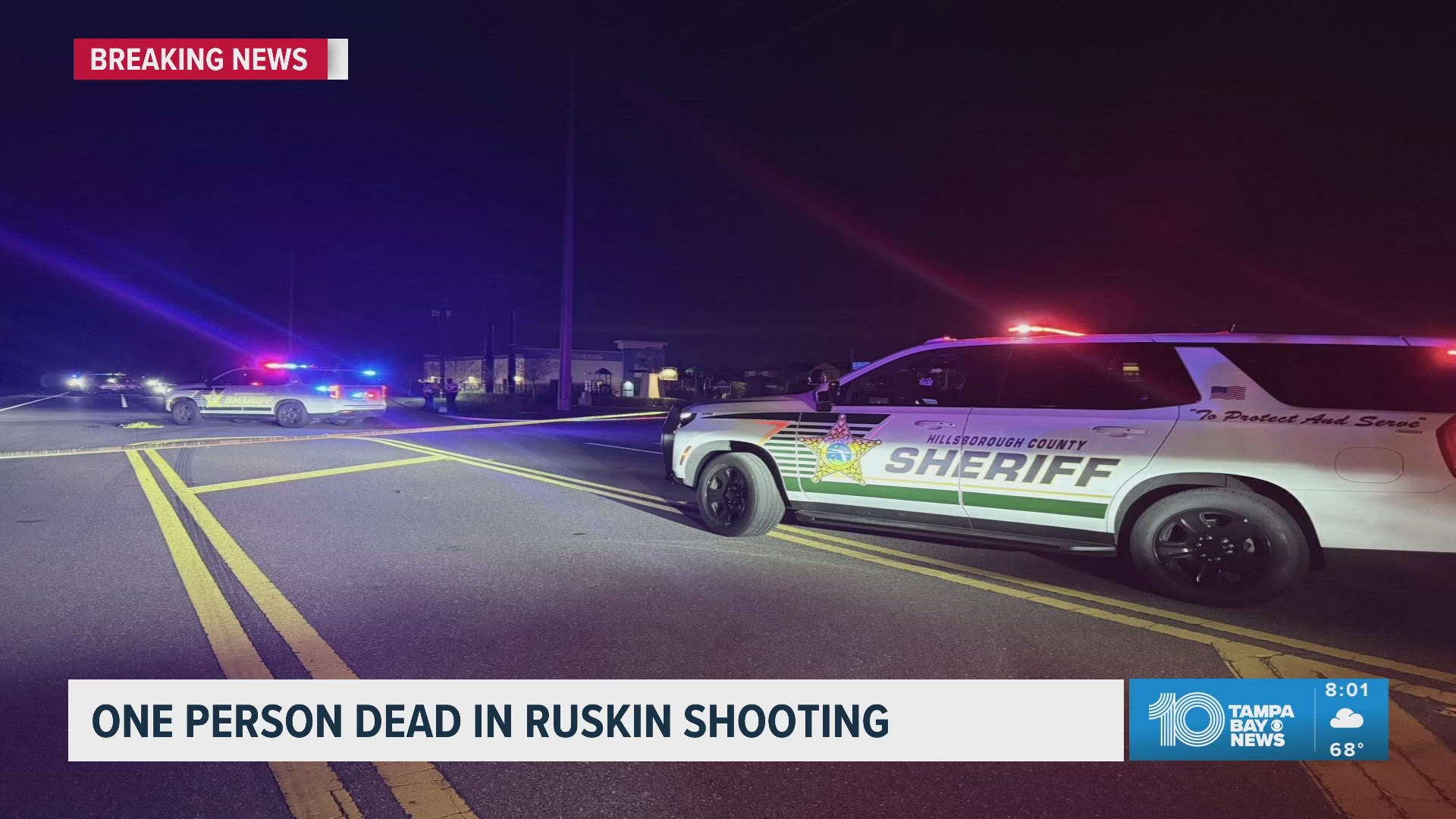 Man dead after Hillsborough County deputies find 2 shot inside vehicle
