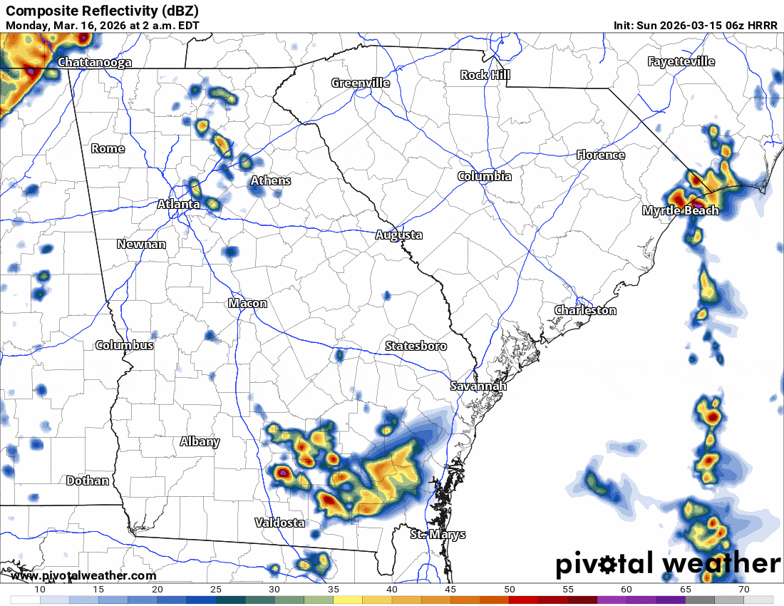 Strong to severe storms on the way Monday morning