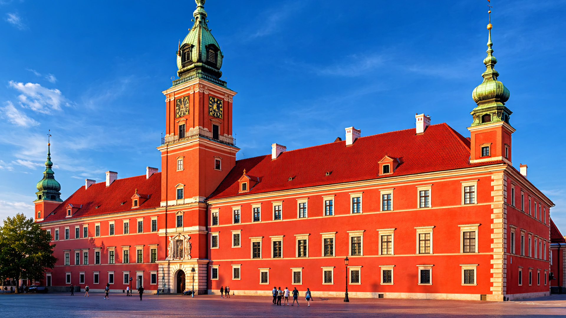 The bright red castle that rebuilt a nation