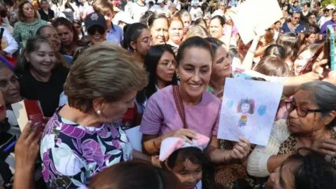 Sheinbaum respalda llamado de AMLO para apoyar al pueblo de Cuba