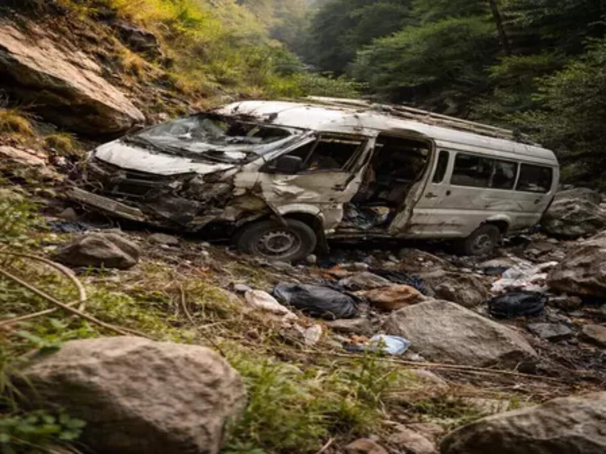 Bus carrying Indian pilgrims falls off a mountain road in Nepal, killing 7