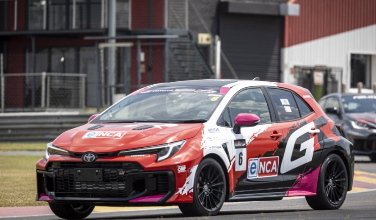 Podium finish for eNCA’s Justin Ford at Toyota Gazoo Racing