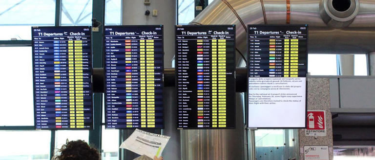 Di Palma (Enac), 'nessun problema di carburante negli aeroporti principali'