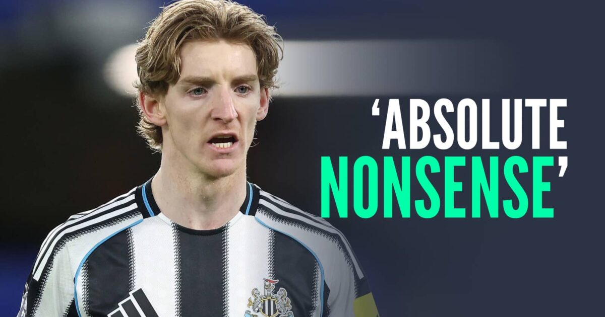 Anthony Gordon critica duramente a Shearer y Rooney por sus insultos «absolutamente absurdos» contra Newcastle.