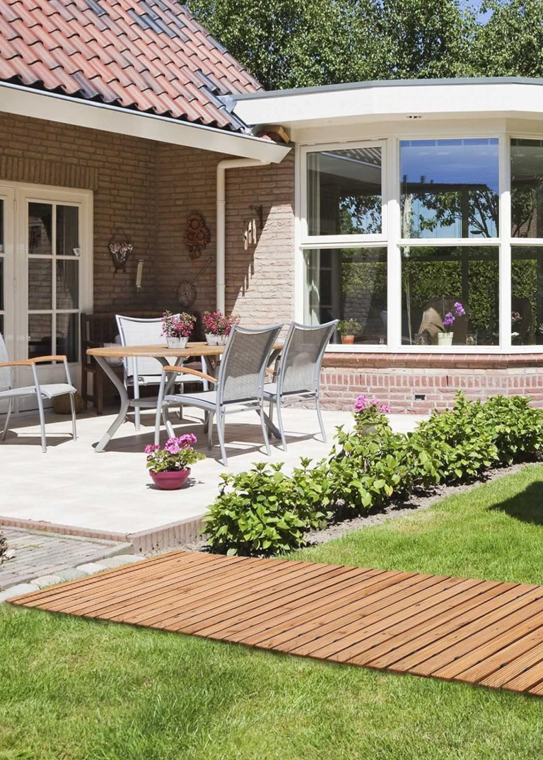 This stylish and versatile garden path can be rolled out when you need it