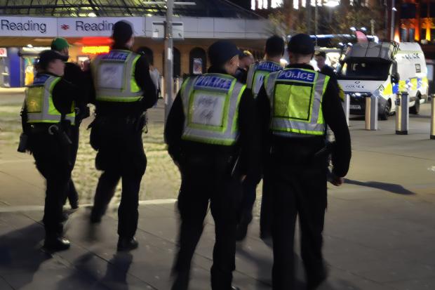 Multiple police officers spotted in and around Reading Station