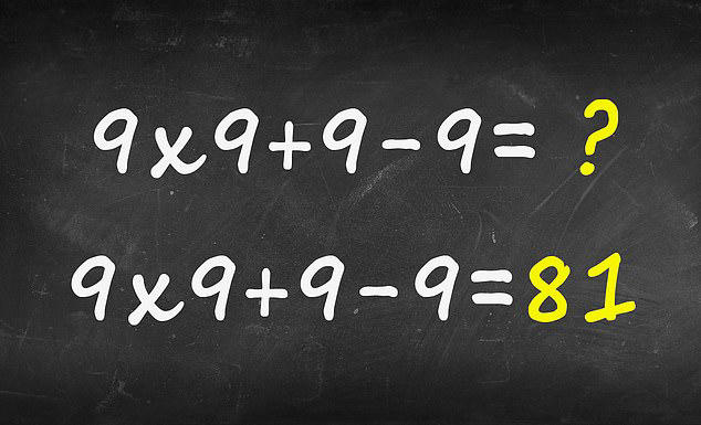 Math equation leaves people scratching their heads - can you solve it ...