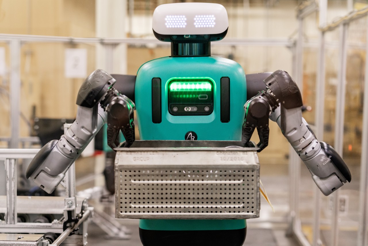 When humanoid robots come to a small-town factory