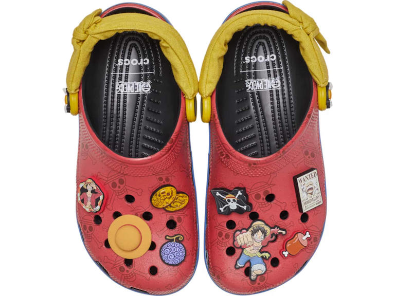 Crocs launches One Piece Luffy Classic shoes