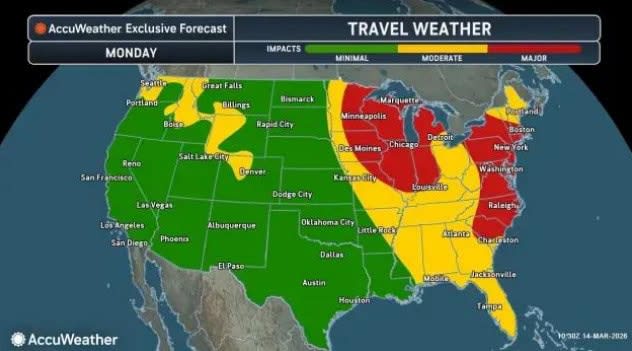 Millions on alert as monster storm rips across central and eastern ...