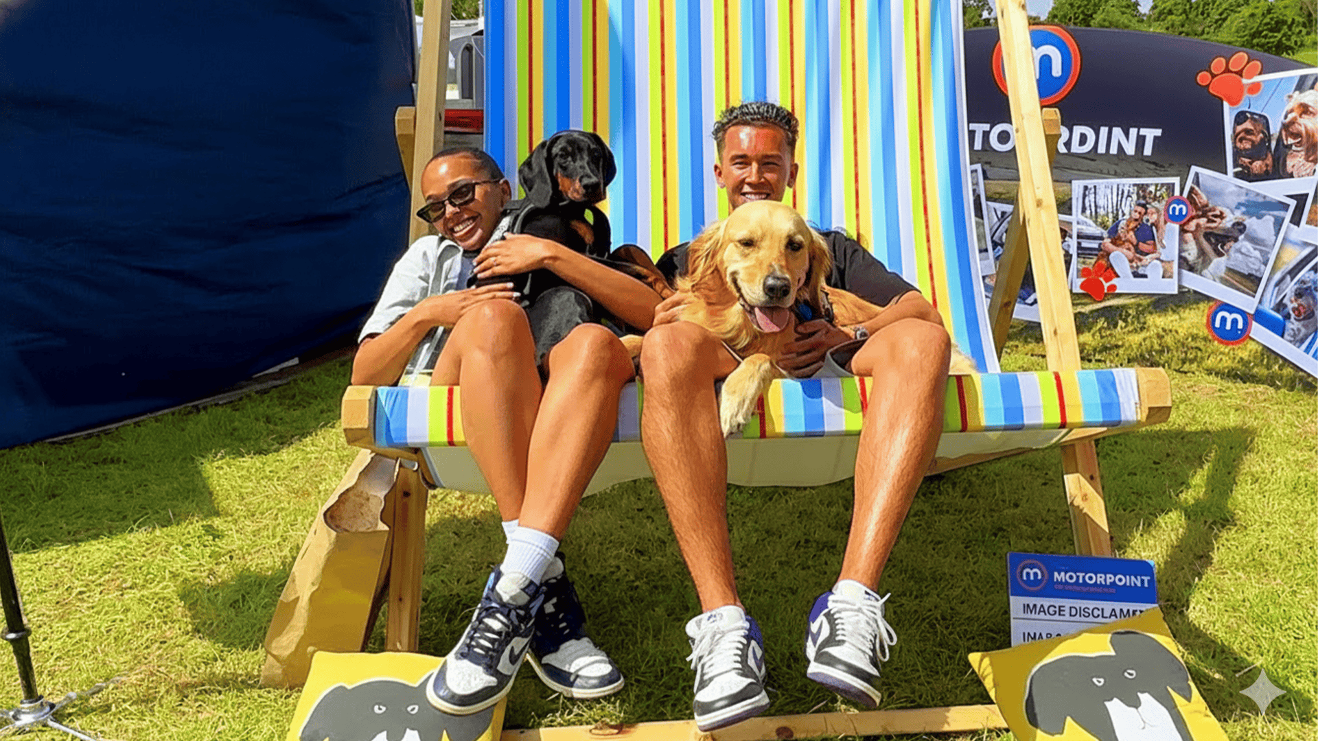 I brought my dogs to a massive dog festival
