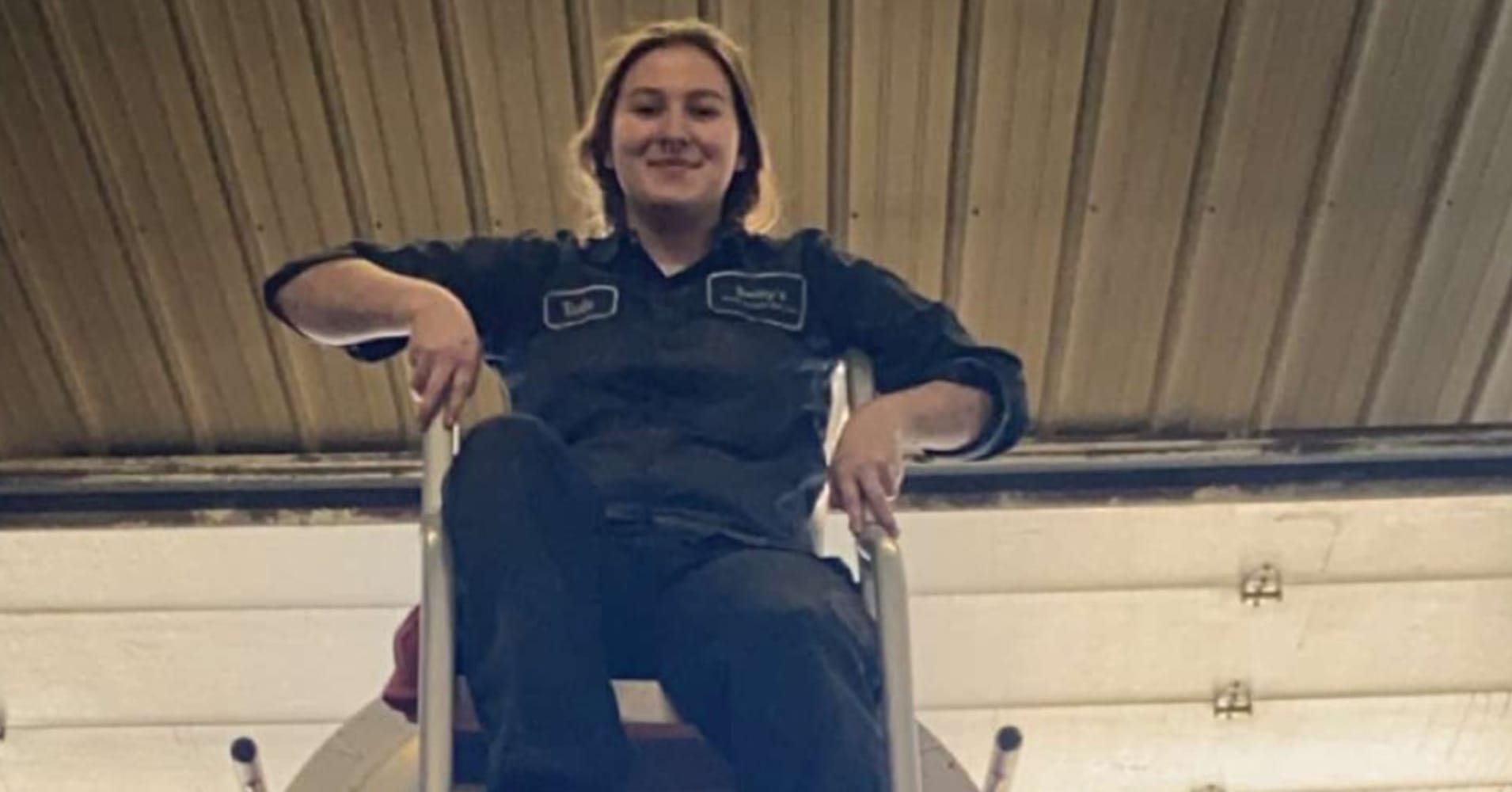 Raelee Nicholson, 25, is a diesel technician.