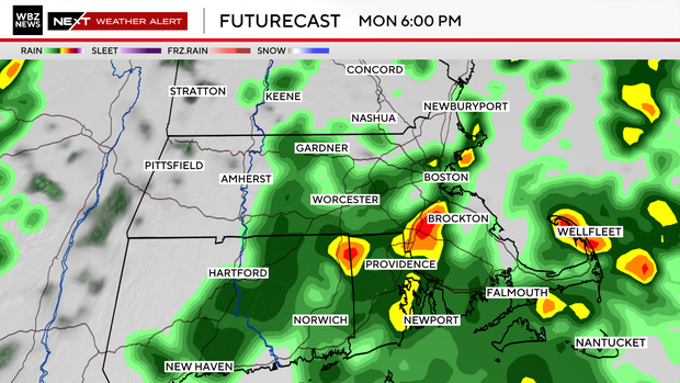 Heavy rain could bring flooding; damaging winds possible Monday in ...