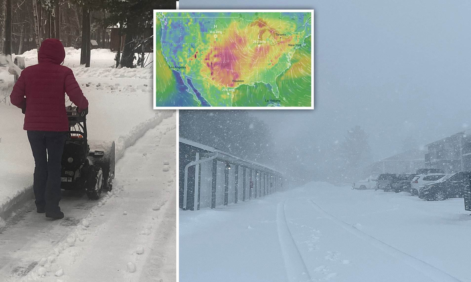 Midwest megastorm sparks flight chaos with 18in snow and wild storms ...