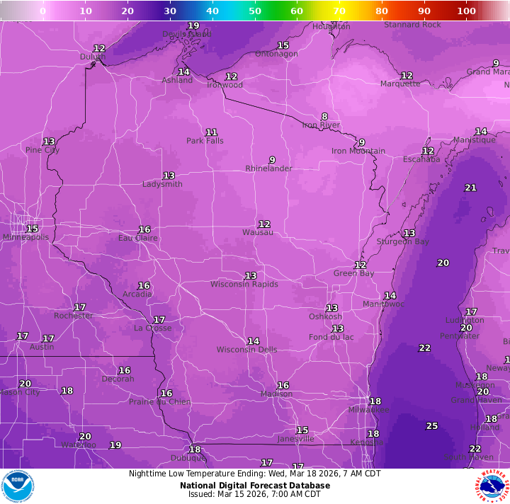 Blizzard warning continues in Wisconsin. When will it end?