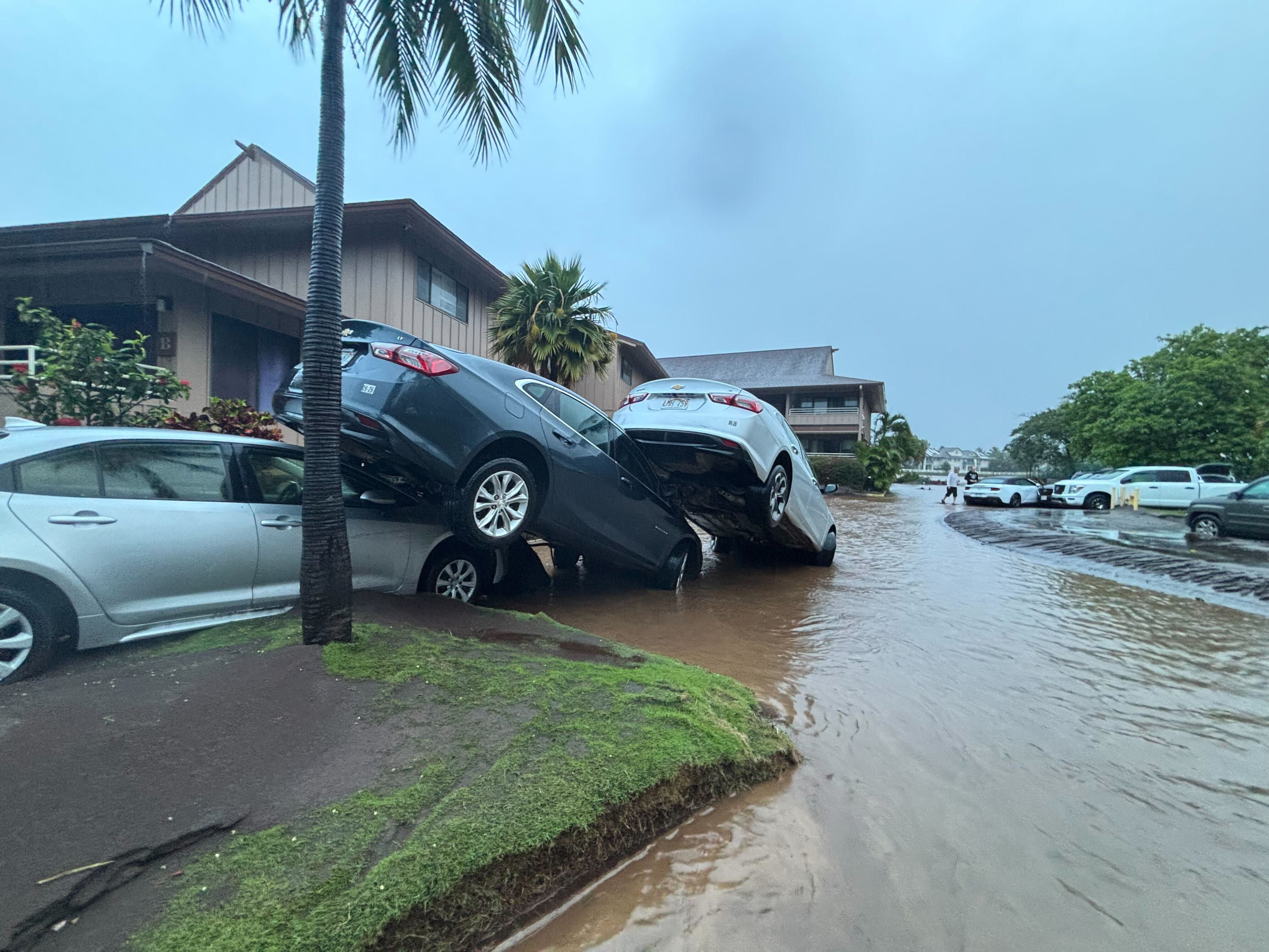 ‘We are taxed’: Kihei road collapse complicates storm response on Maui